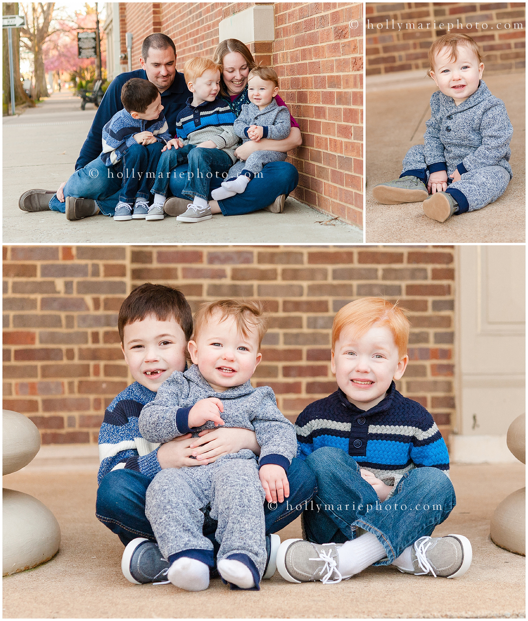 Family in Downtown Franklin